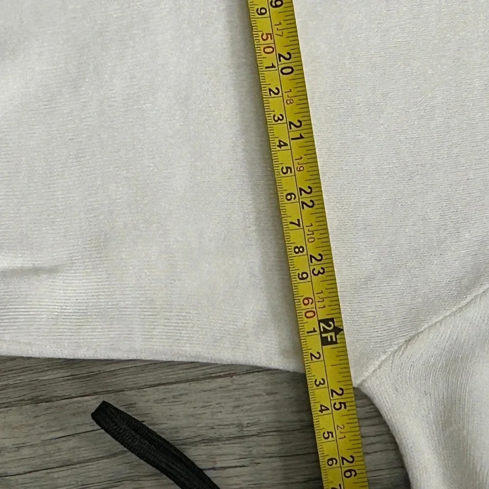 London Fog Mens White Tapered Sweater‎ Sz L